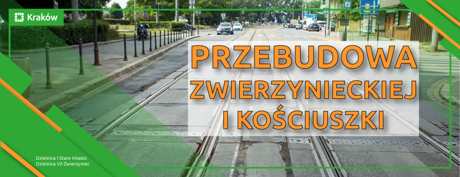 Zwierzyniecka, Kościuszki - zmiana organizacji ruchu Zwierzyniecka