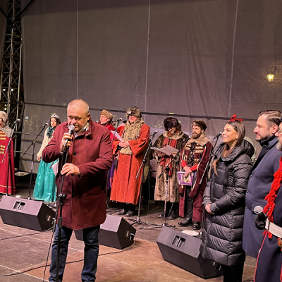 Kolędowanie z prezydentem Krakowa i Loch Camelotem